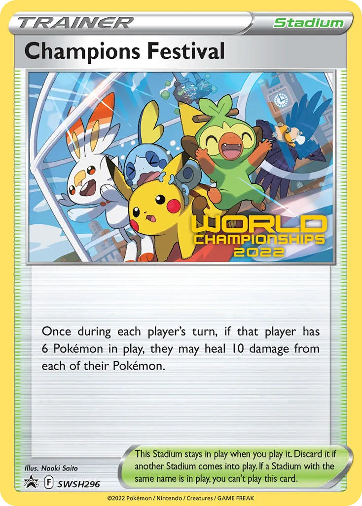 Champions Festival #SWSH296 card image