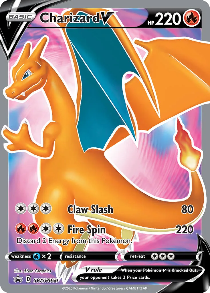 Charizard V card image
