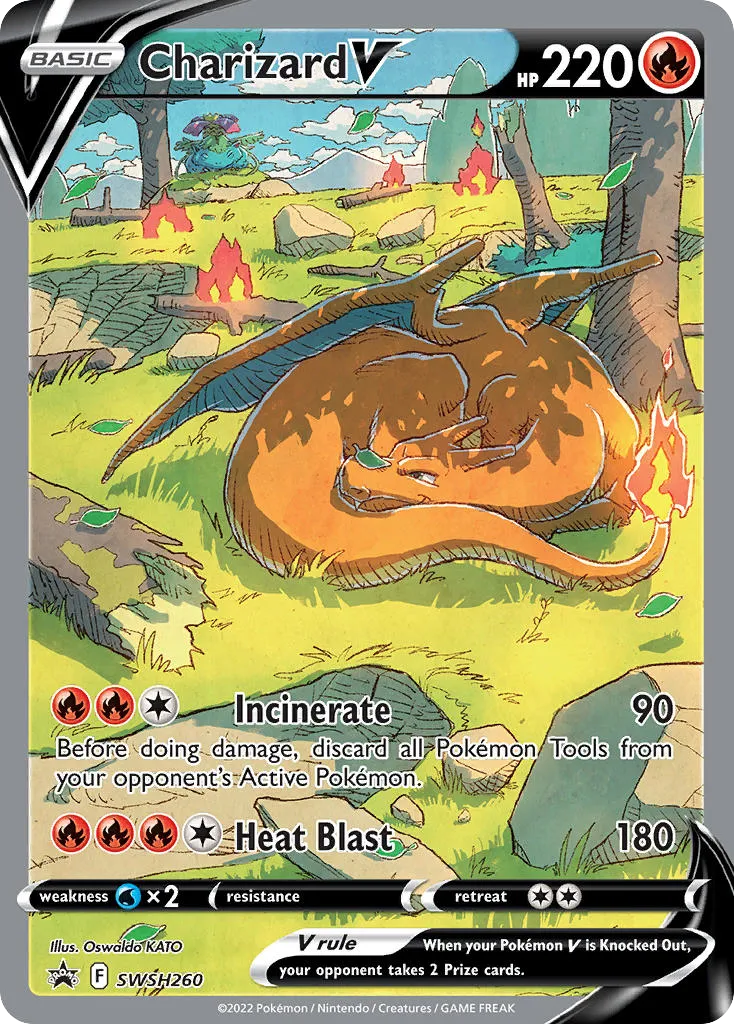 Charizard V card image