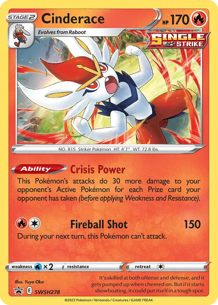 Cinderace card image