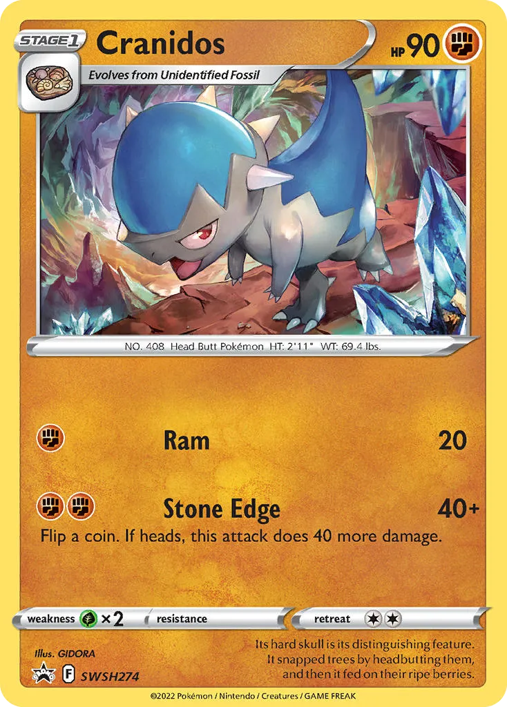 Cranidos card image