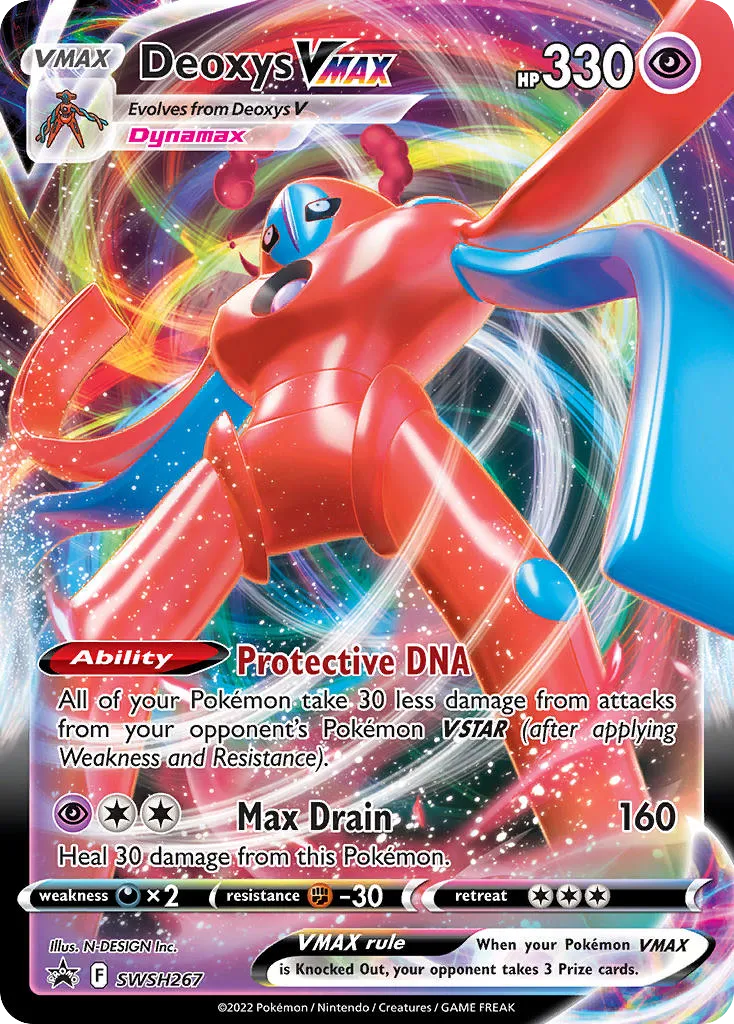 Deoxys VMAX card image
