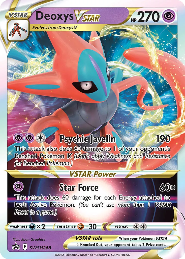 Deoxys VSTAR card image