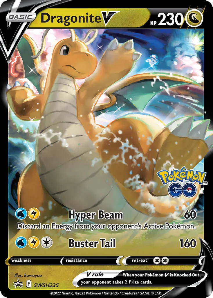 Dragonite V card image