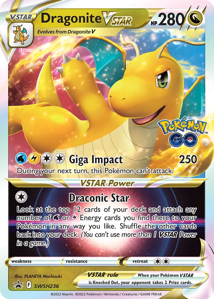 Dragonite VSTAR card image