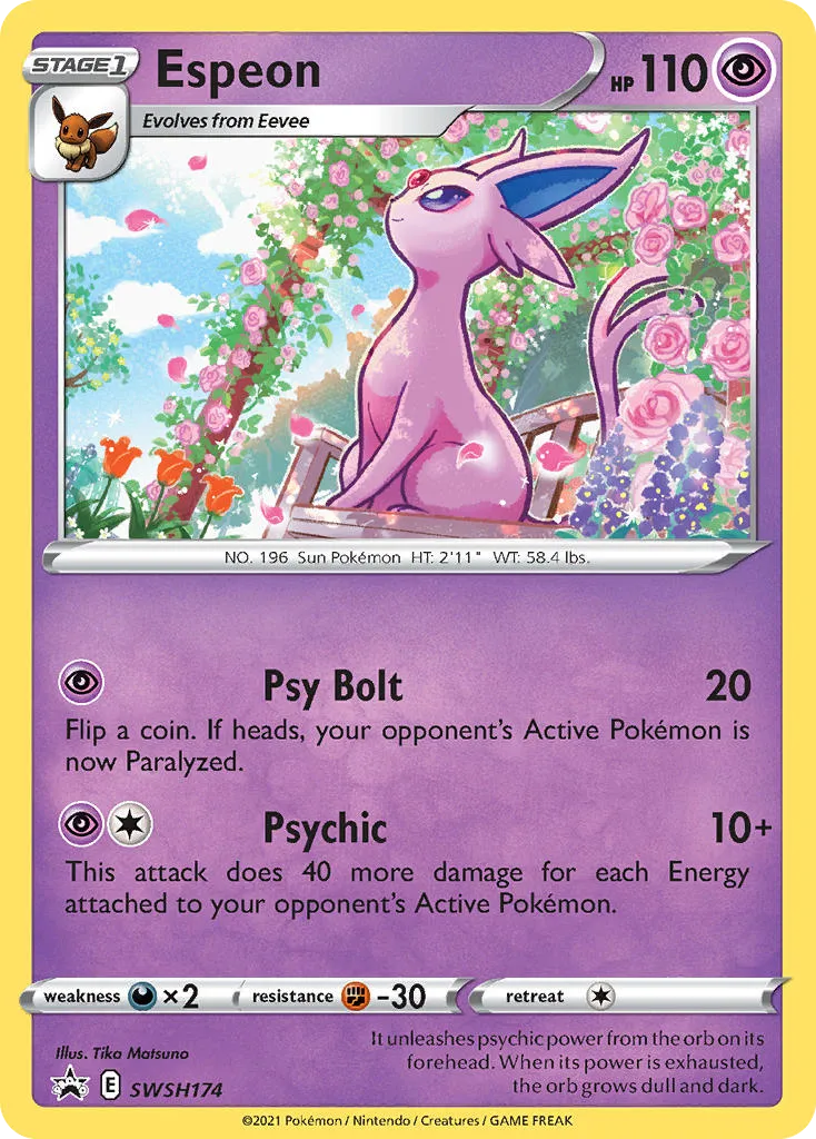 Espeon card image