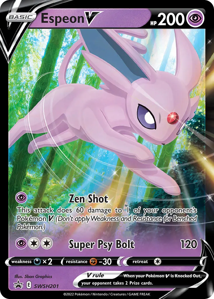 Espeon V card image