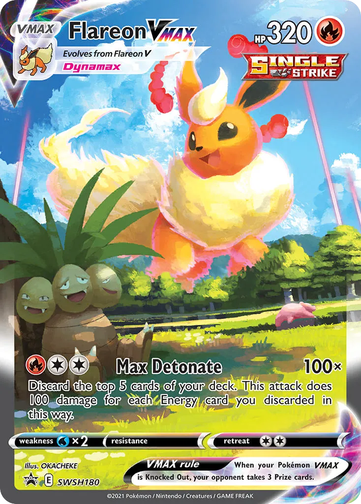 Flareon VMAX card image