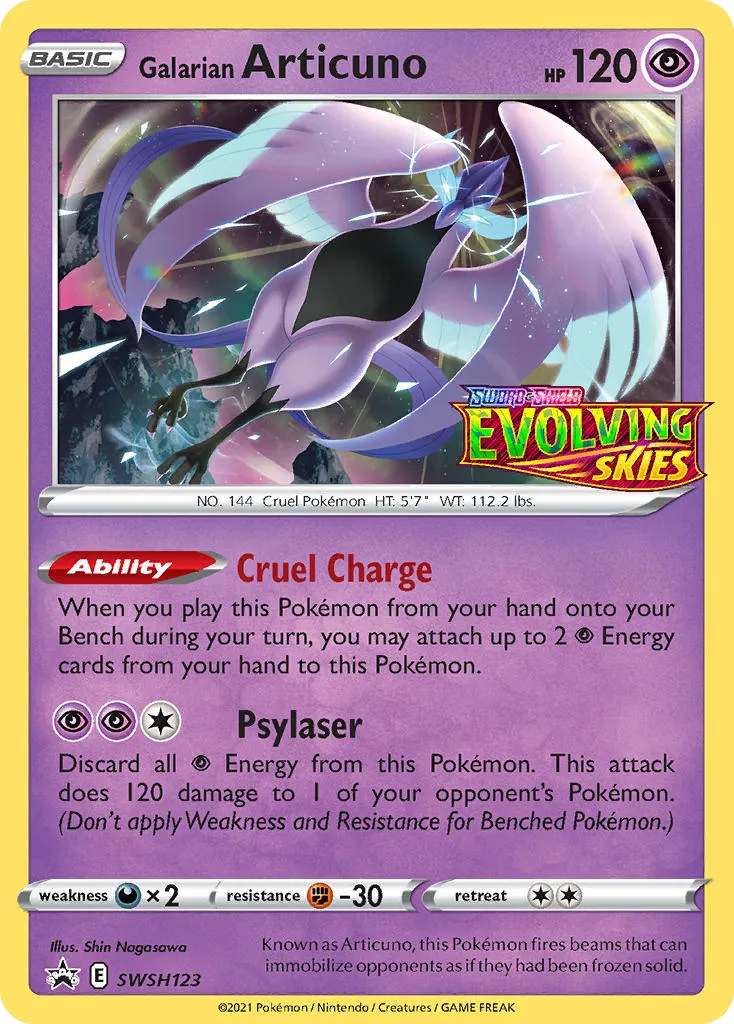 Galarian Articuno card image