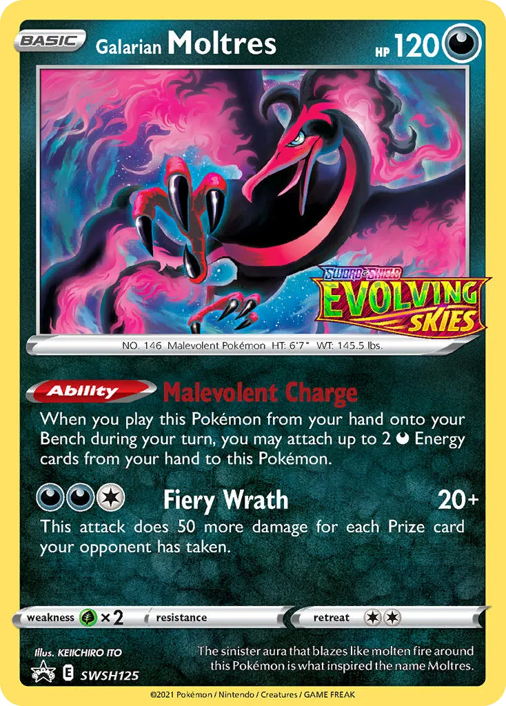 Galarian Moltres card image