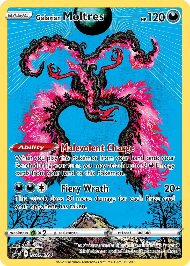 Galarian Moltres card image