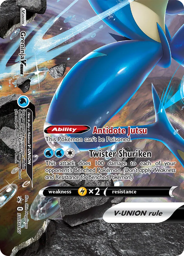 Greninja V-UNION card image