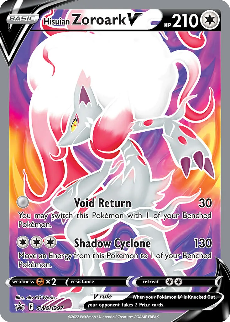 Hisuian Zoroark V card image