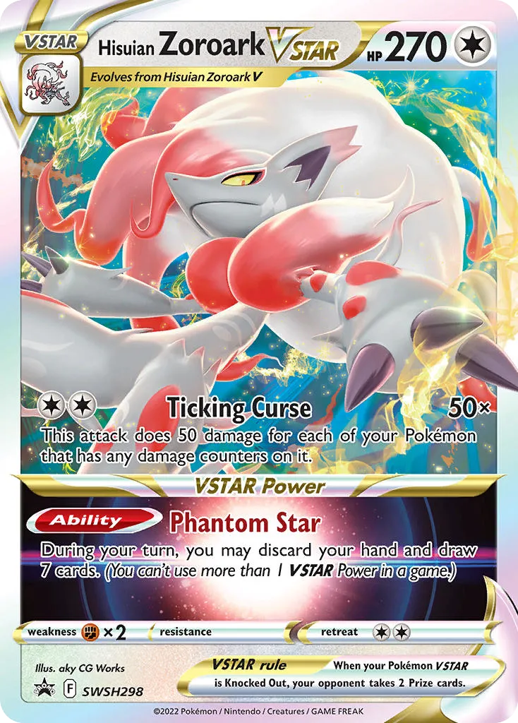Hisuian Zoroark VSTAR card image