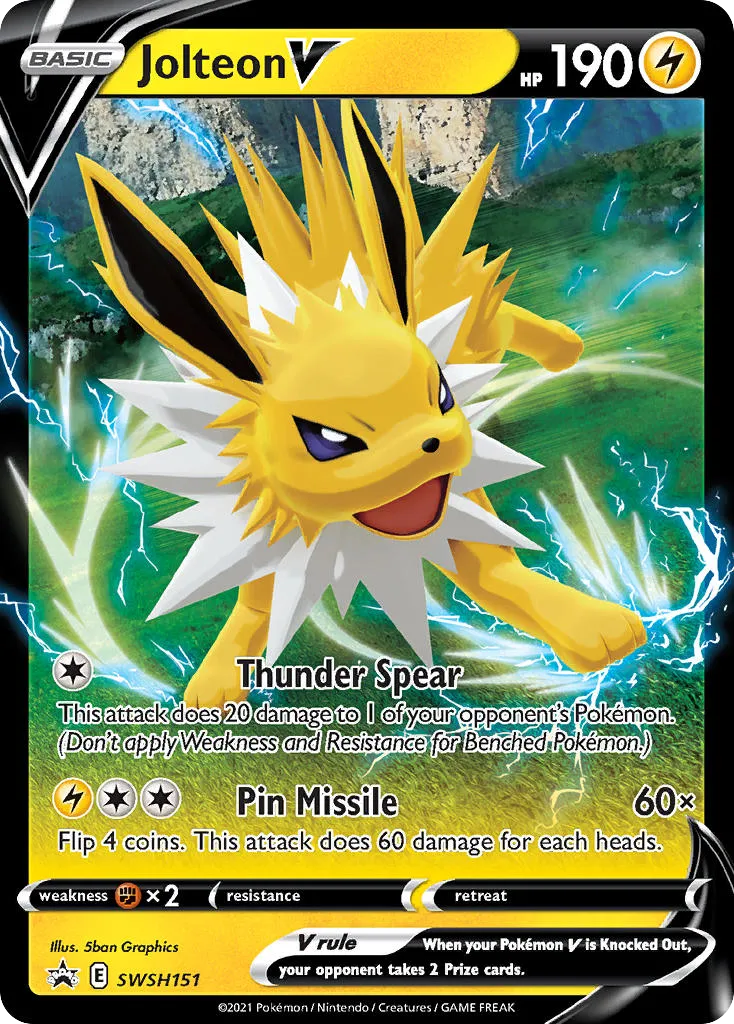 Jolteon V card image