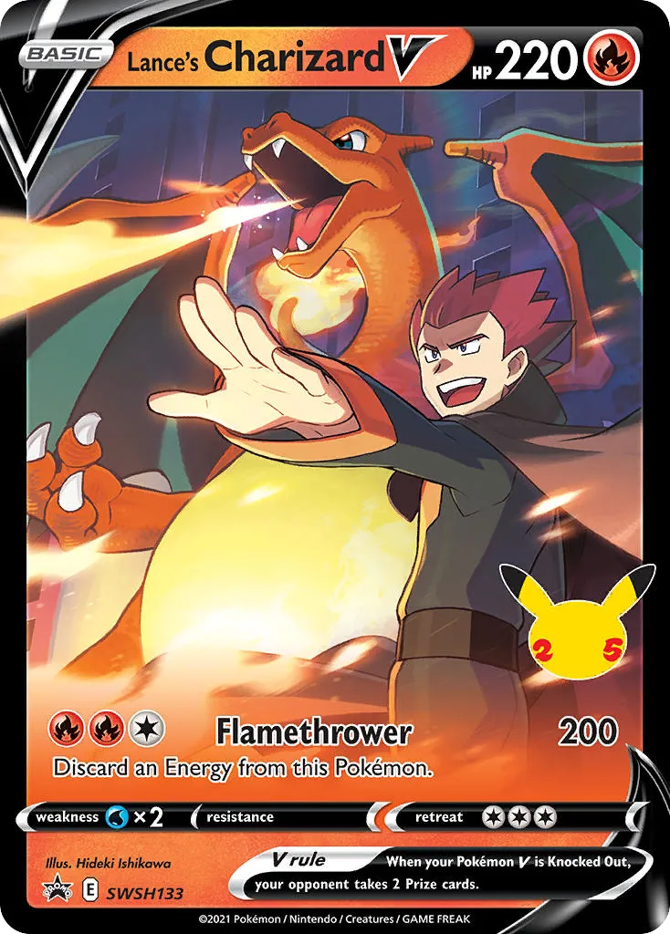 Lance's Charizard V card image