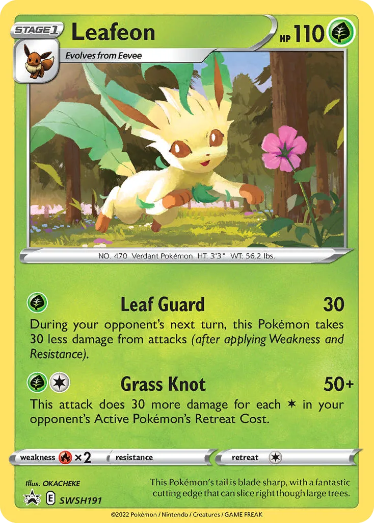 Leafeon card image