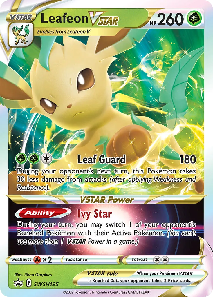 Leafeon VSTAR card image