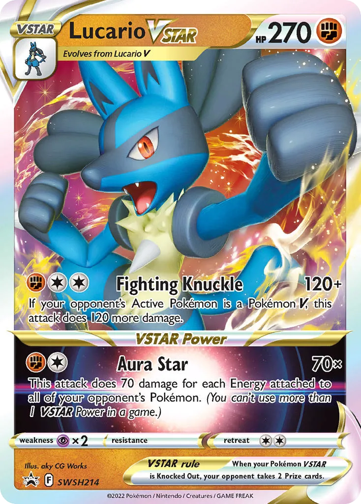 Lucario VSTAR card image