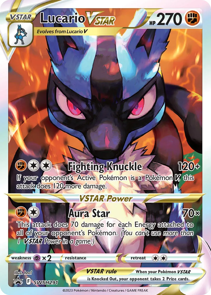 Lucario VSTAR card image