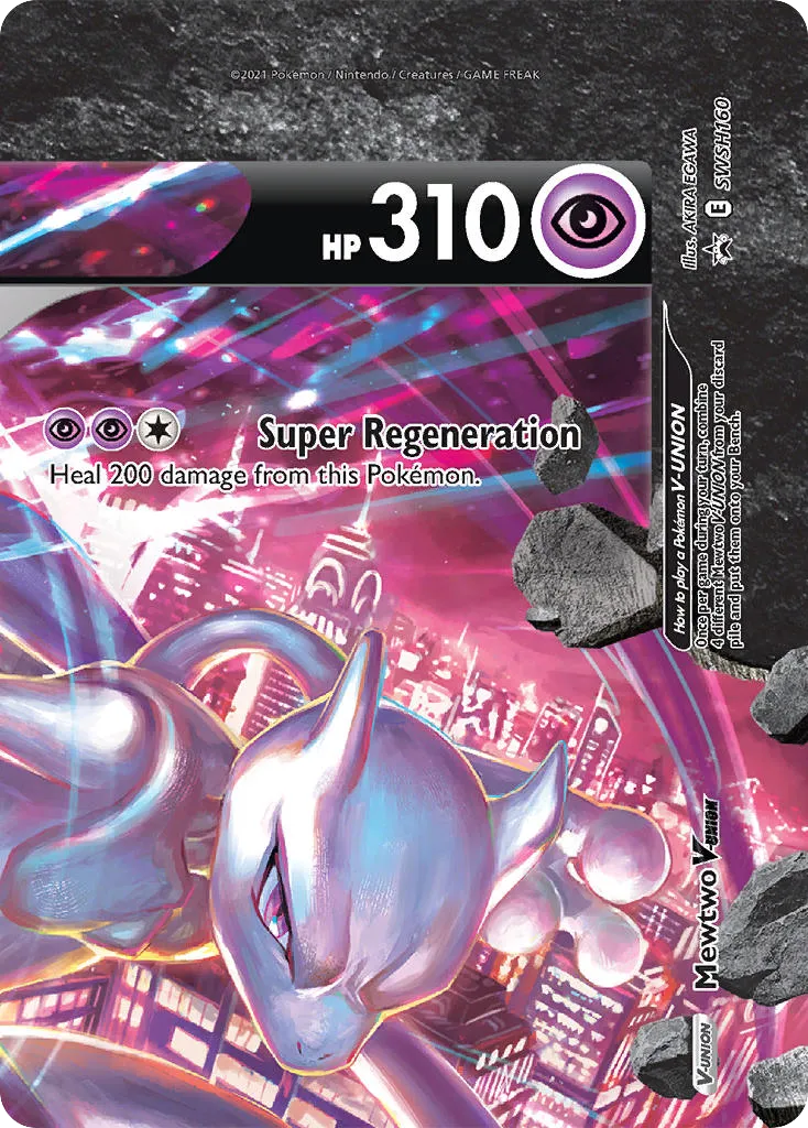 Mewtwo V-UNION card image