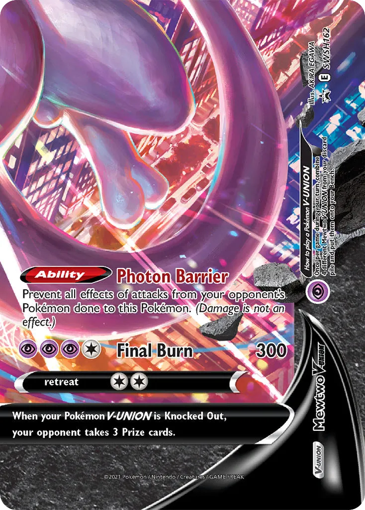 Mewtwo V-UNION card image