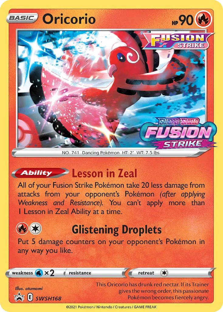 Oricorio card image