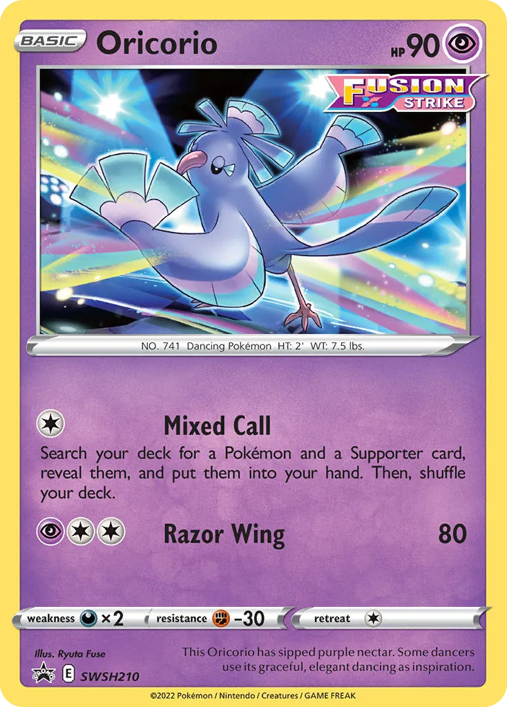 Oricorio card image