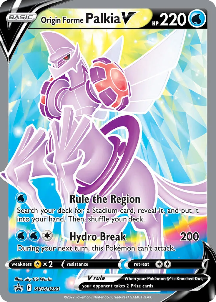 Origin Forme Palkia V card image