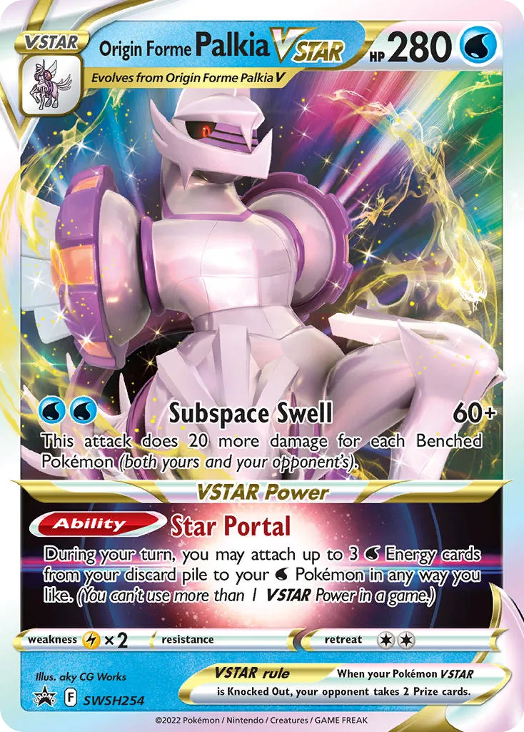 Origin Forme Palkia VSTAR card image