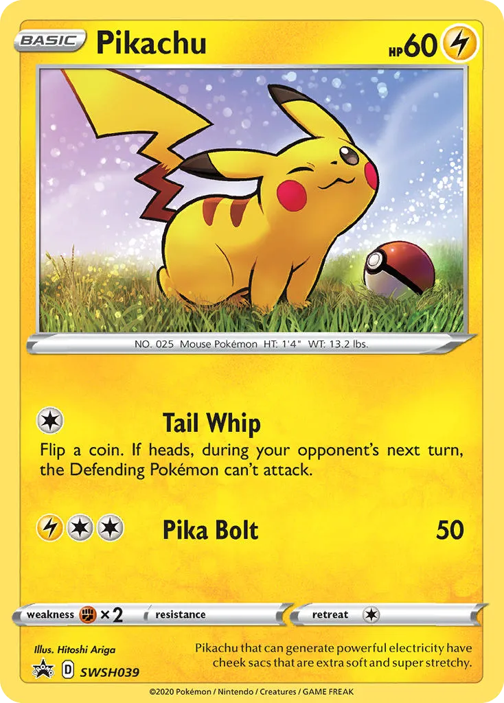 Pikachu card image