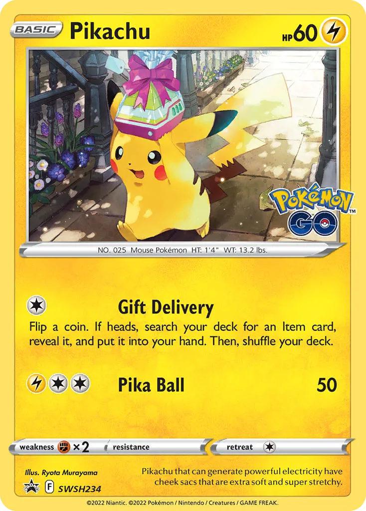 Pikachu card image