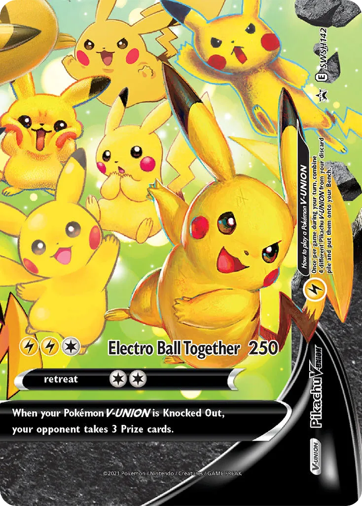 Pikachu V-UNION card image