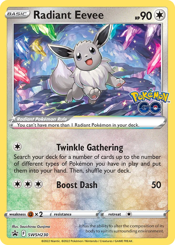 Radiant Eevee card image