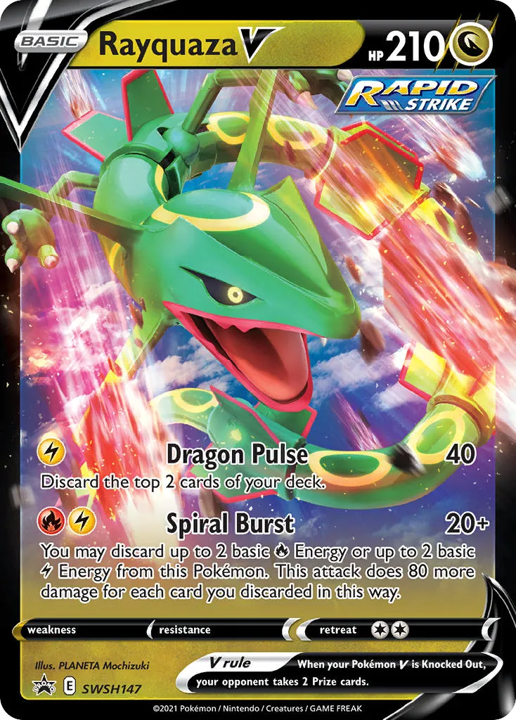 Rayquaza V card image