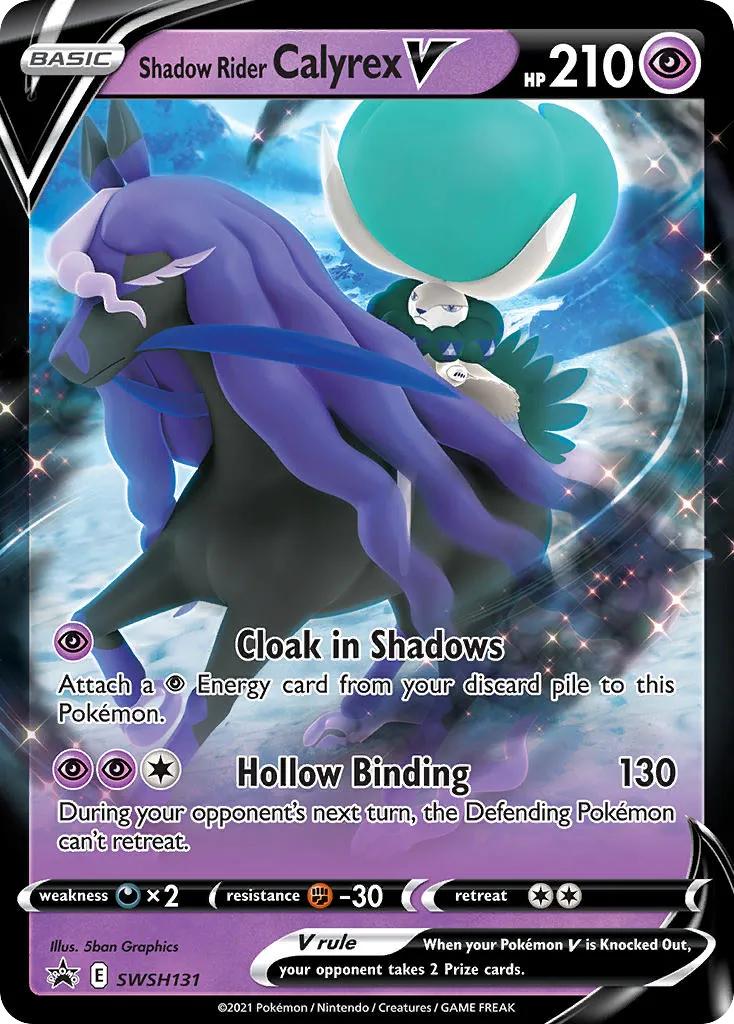 Shadow Rider Calyrex V card image