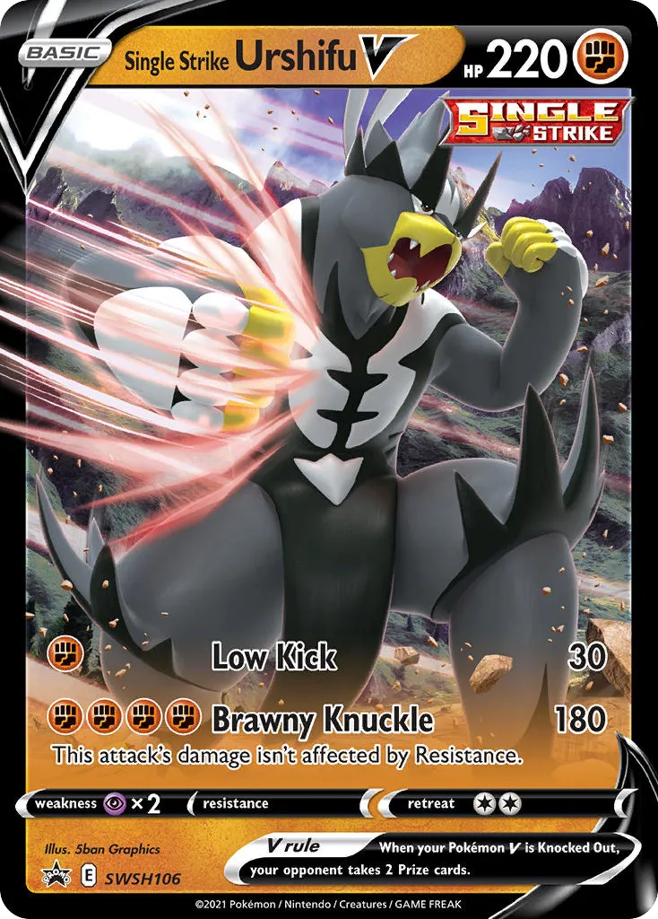 Single Strike Urshifu V card image