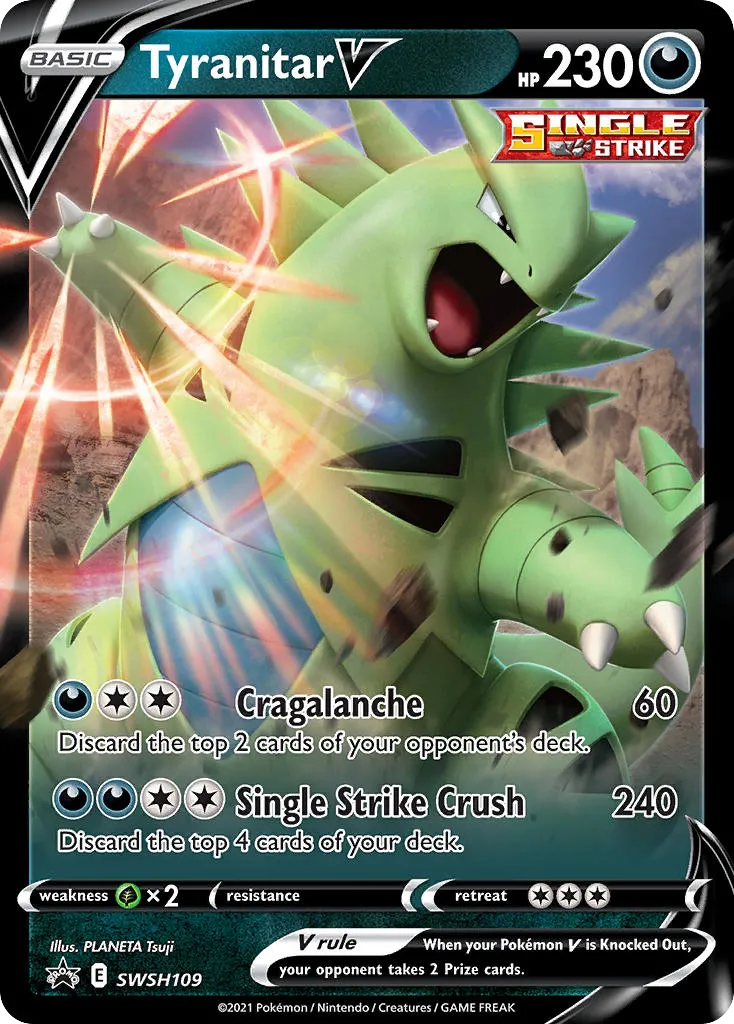 Tyranitar V card image
