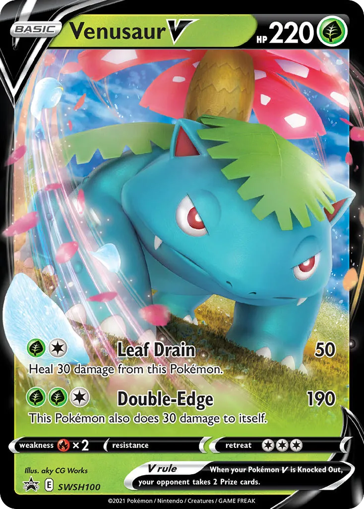 Venusaur V card image