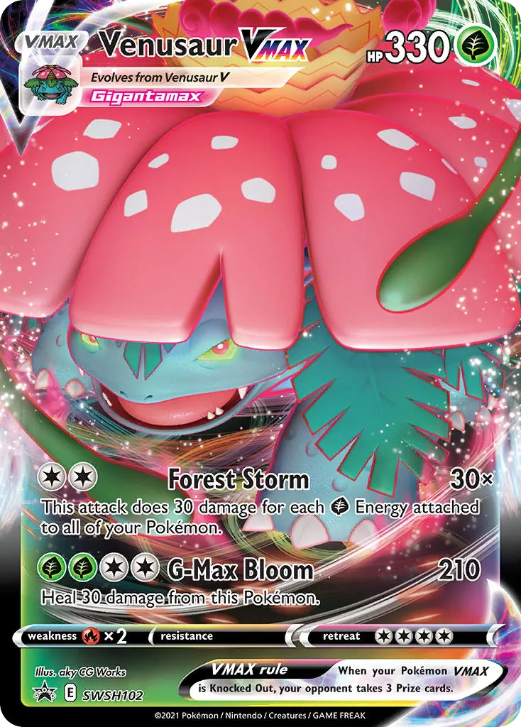 Venusaur VMAX card image