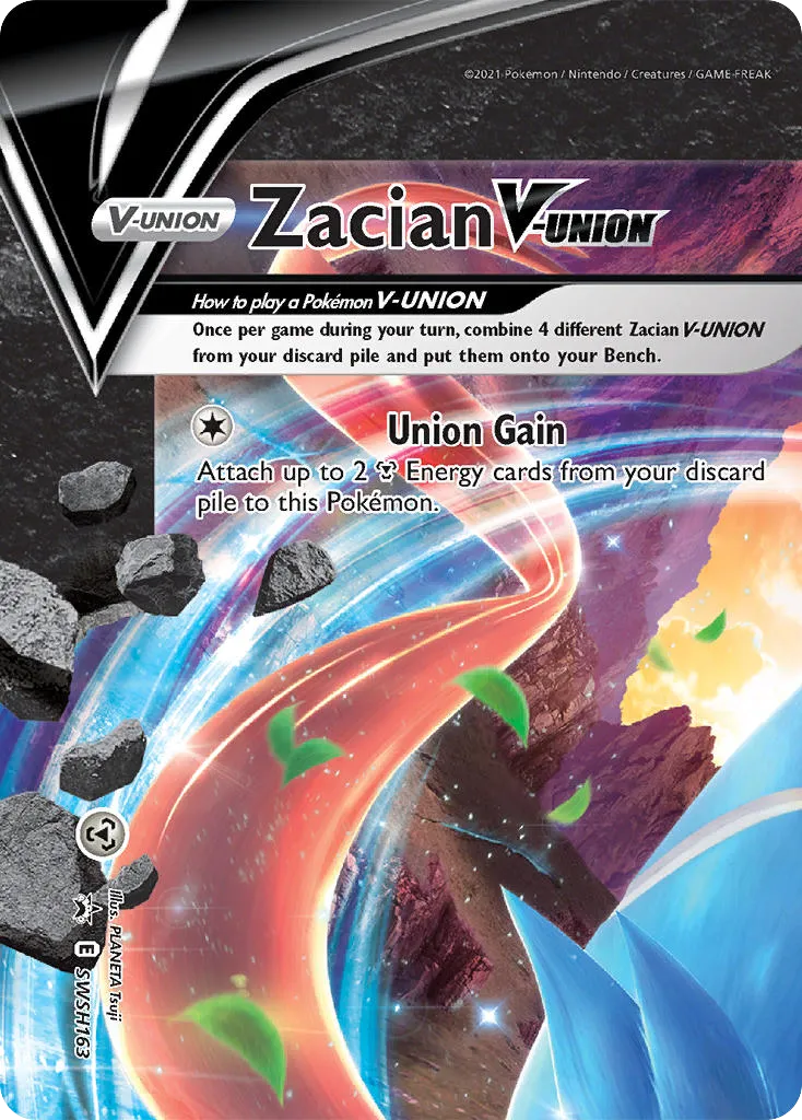 Zacian V-UNION card image