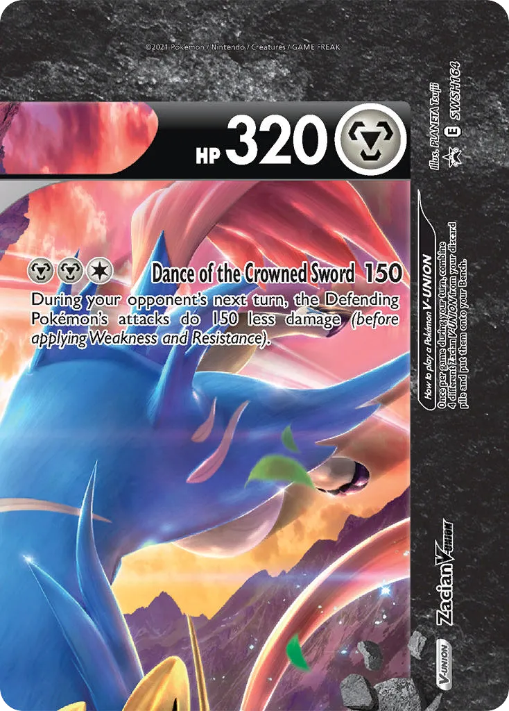 Zacian V-UNION card image