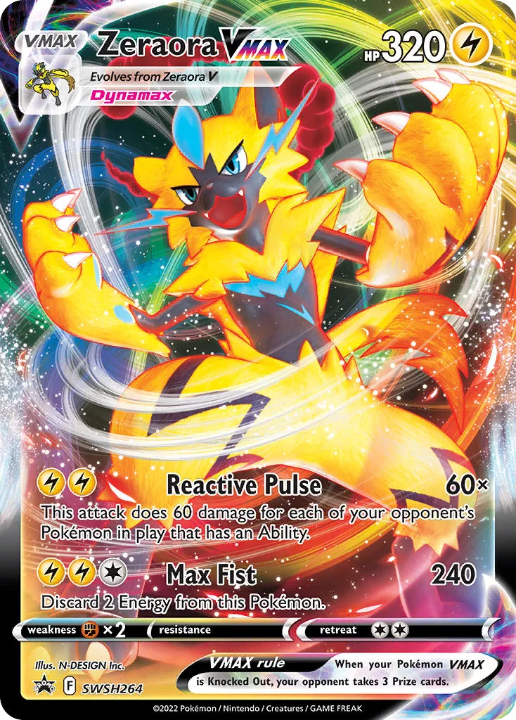Zeraora VMAX card image