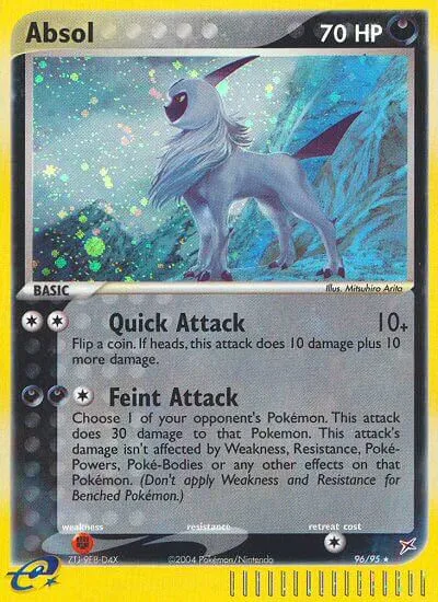 Absol Team Magma vs Team Aqua #96 card image