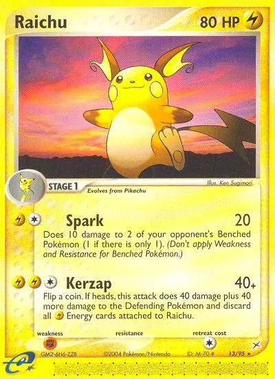 Raichu card image