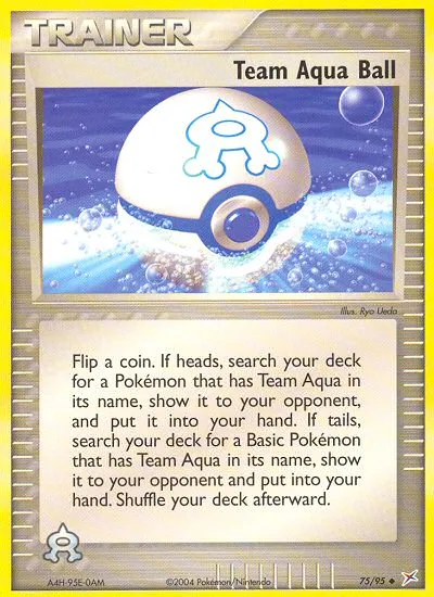Team Aqua Ball card image