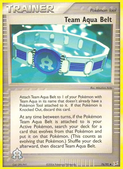Team Aqua Belt card image