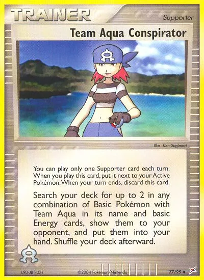 Team Aqua Conspirator card image