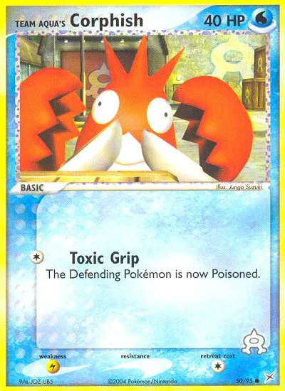 Team Aqua's Corphish card image