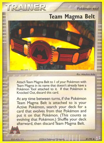 Team Magma Belt card image